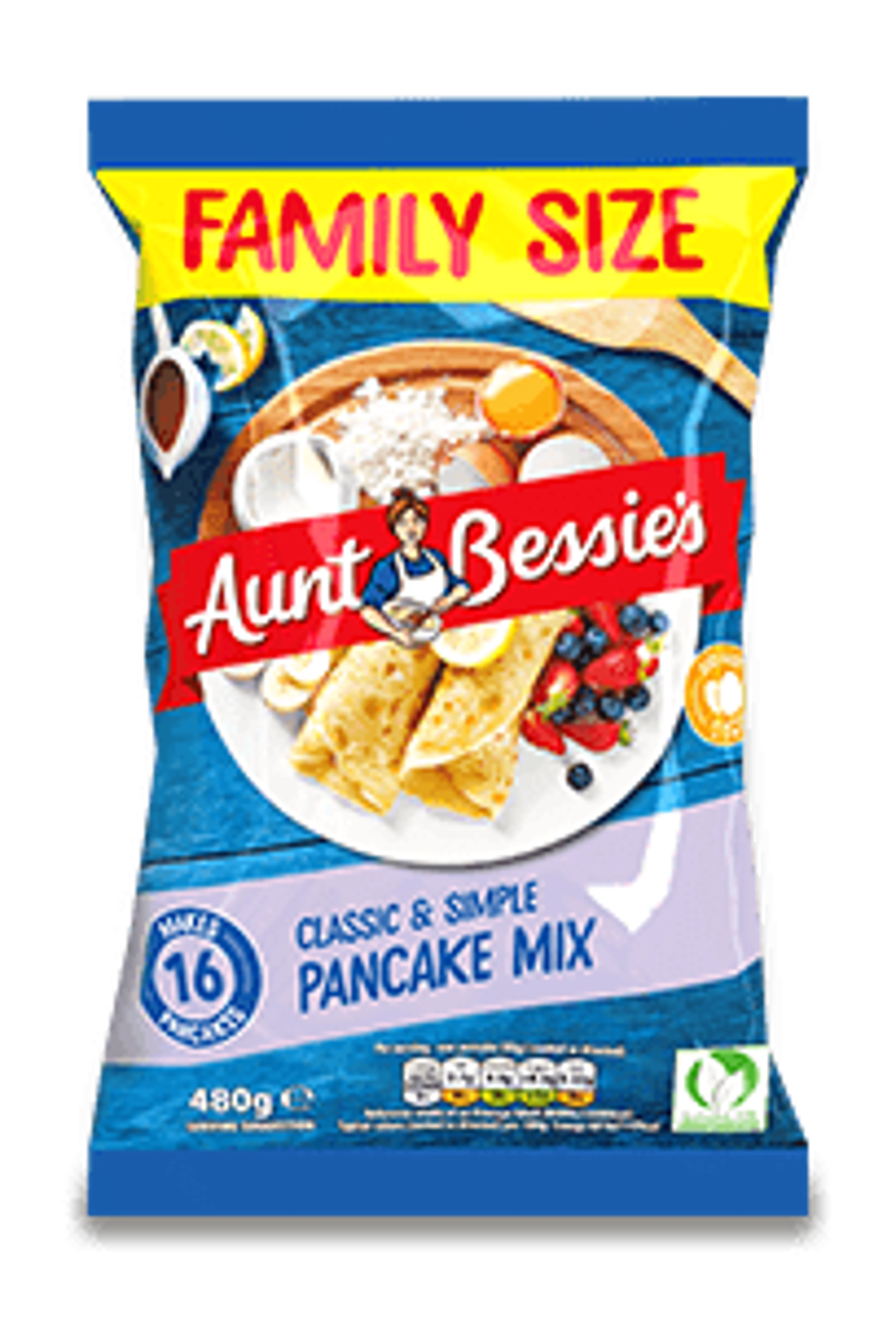 Classic simple pancake mix 480g new